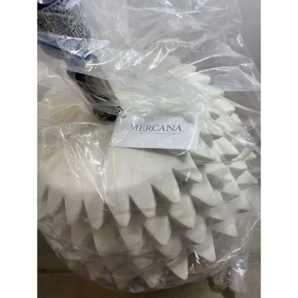 Mercana Ferndale Table Lamp White Item‎ 65524, Discontinued New In Box